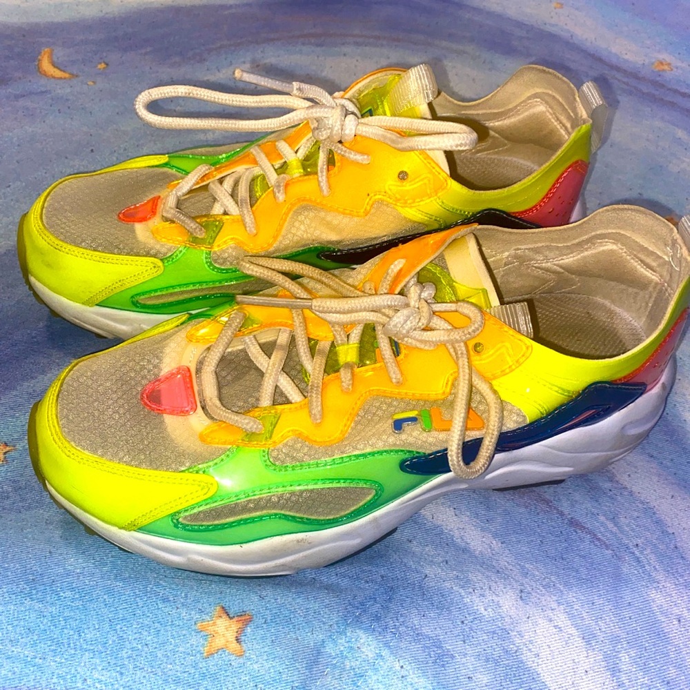 FILA JELLY SNEAKERS 💚💛💖